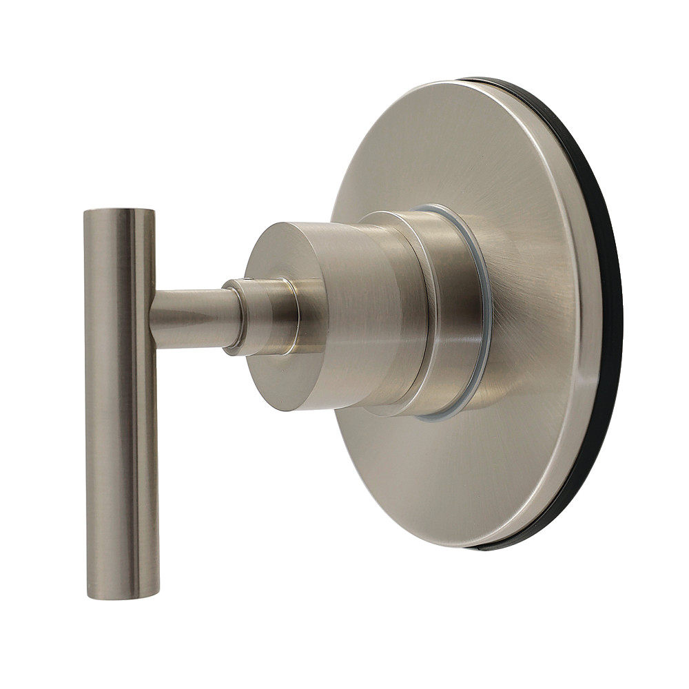 KS4038CML Manhattan Single-Handle Six-Way Diverter Valve with Round Trim Kit - Brushed Nickel