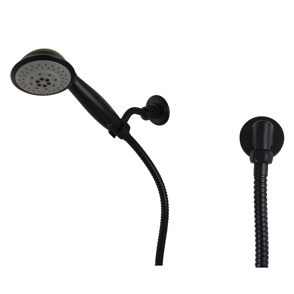 KX2520BE 7.87 x 3.43 x 3.75 in. Shower Scape Multi-Function Hand Shower Kit, Matte Black