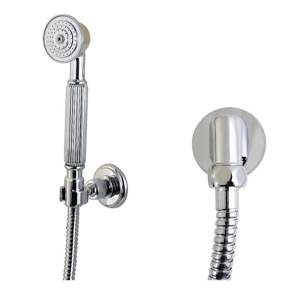 KX1071SE 7.5 x 2.06 x 3 in. Vintage Hand Shower Kit, Polished Chrome