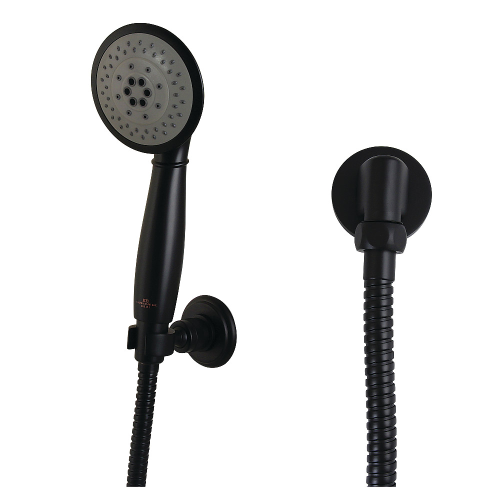 KX2520SE 7.87 x 3.43 x 3 in. Shower Scape Multi-Function Hand Shower Kit, Matte Black