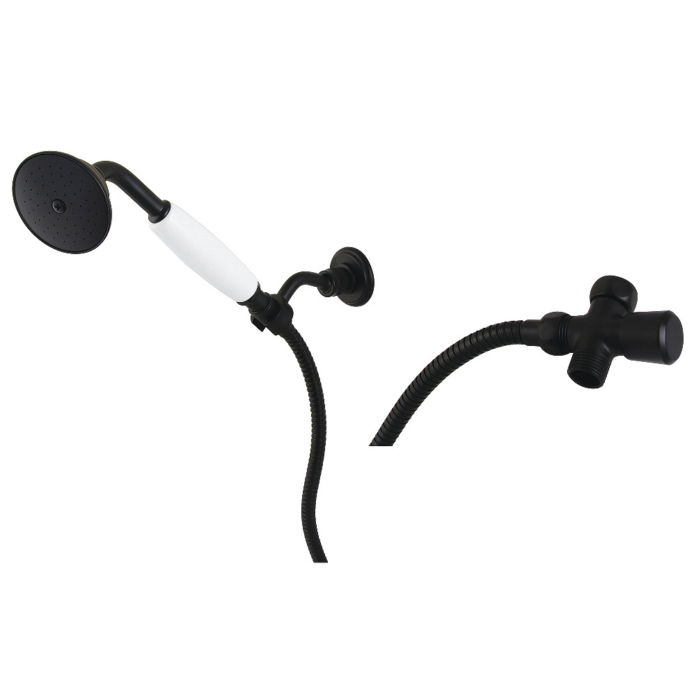 KX1050BD 9.25 x 2.75 x 3.75 in. Victorian Hand Shower Kit, Matte Black