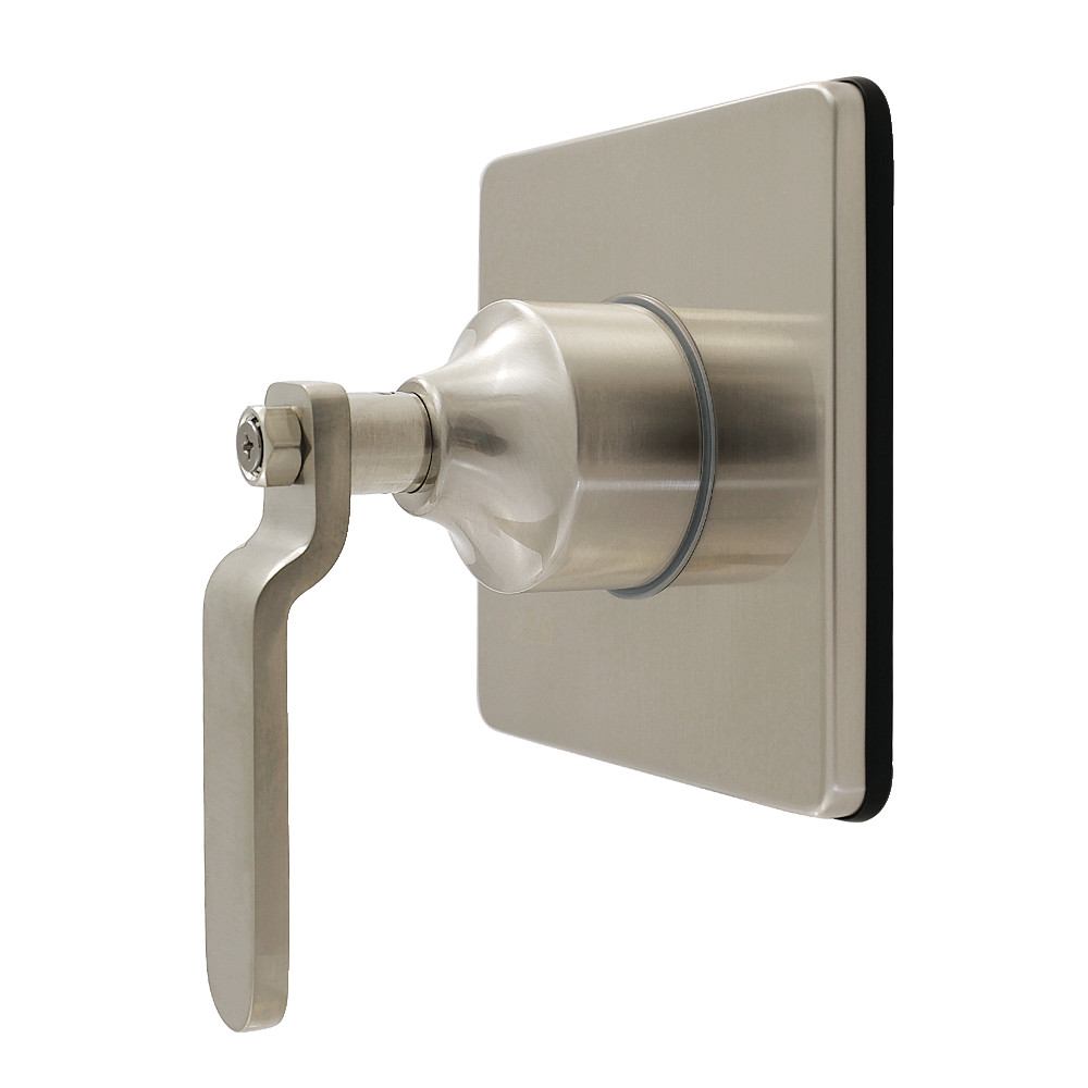 KS4048KL Whitaker Single-Handle Six-Way Diverter Valve with Square Trim Kit - Brushed Nickel