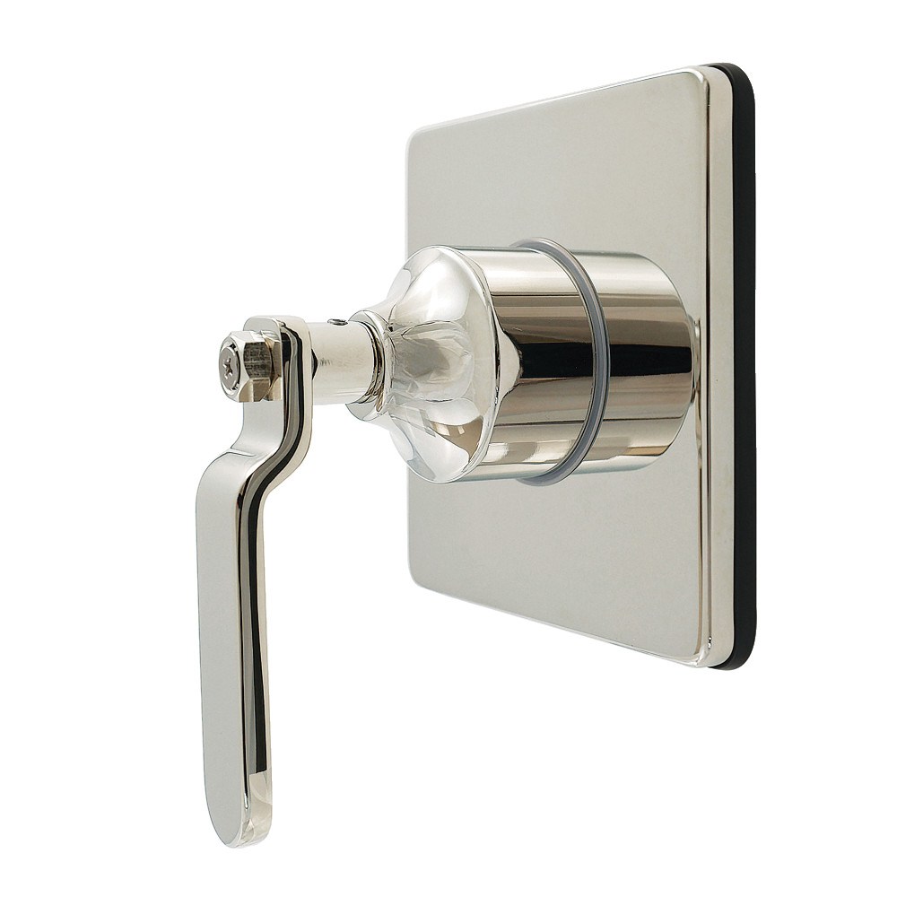 KS4046KL Whitaker Single-Handle Six-Way Diverter Valve with Square Trim Kit - Polished Nickel