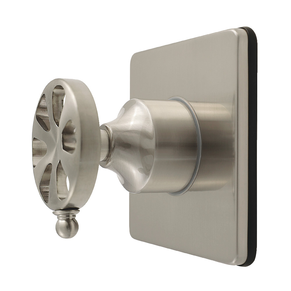 KS4048RX Belknap Single-Handle Six-Way Diverter Valve with Square Trim Kit - Brushed Nickel