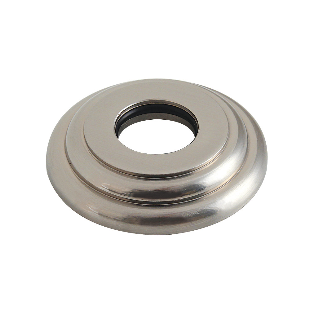 Round Shower Arm Flange - Brushed Nickel - 2.18 in. - Elegant Design