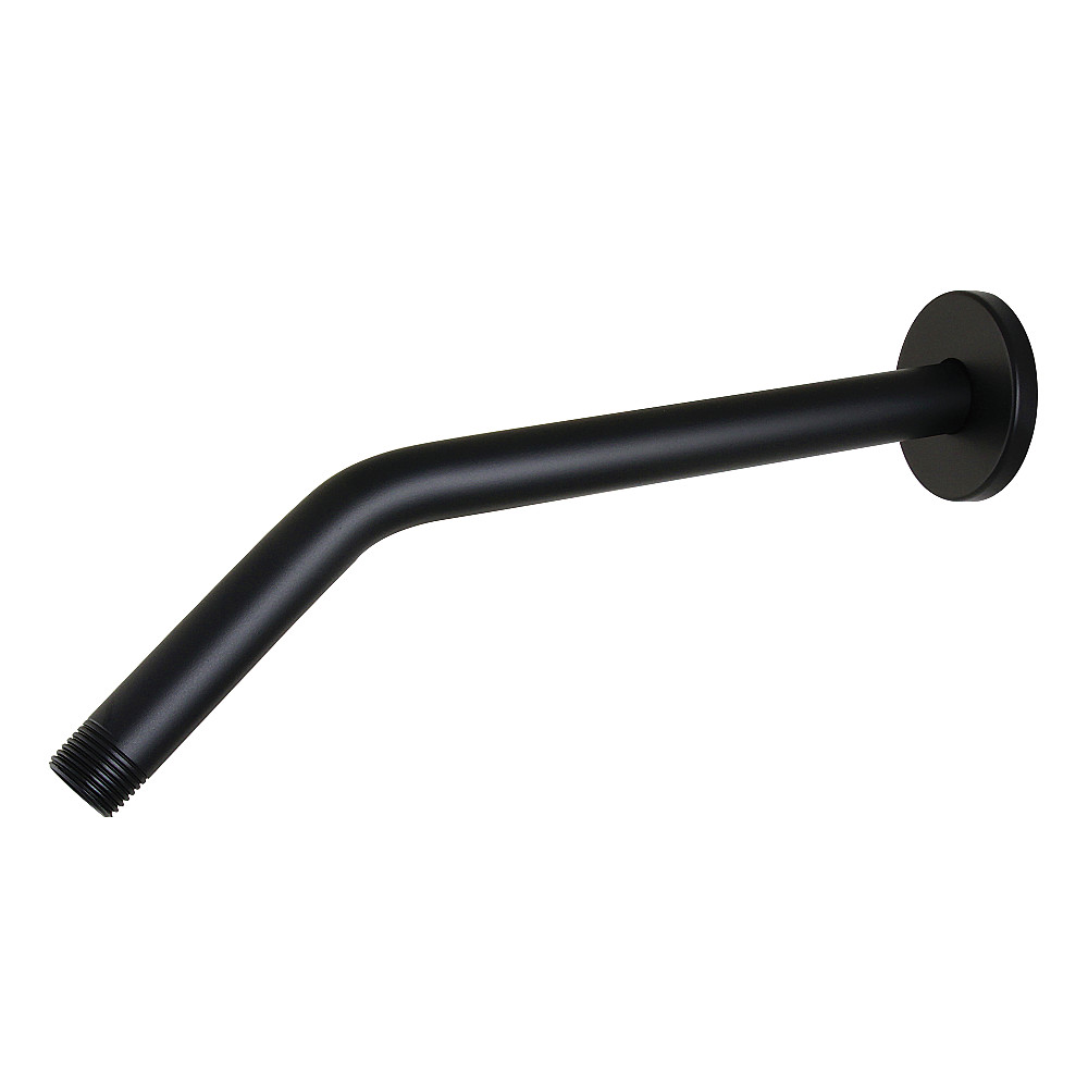 Shower Scape 12in. Shower Arm - Matte Black - Solid Brass Construction