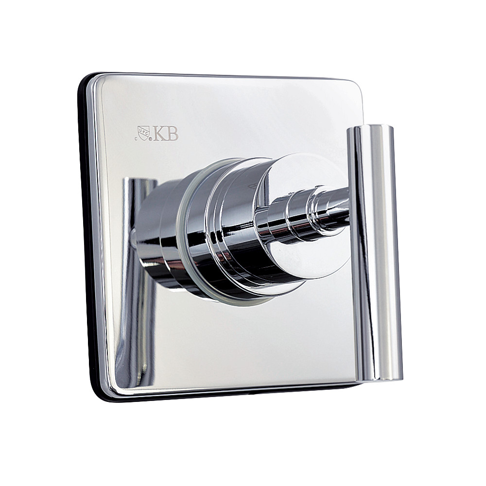 KS3041CML Manhattan Single-Handle Three-Way Diverter Valve with Square Trim Kit - Polished Chrome