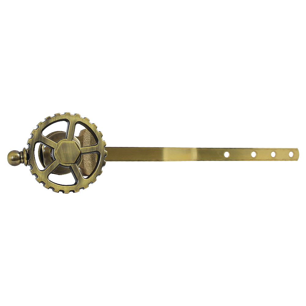 KTCG3 Fuller Front Mount Toilet Tank Lever - Antique Brass