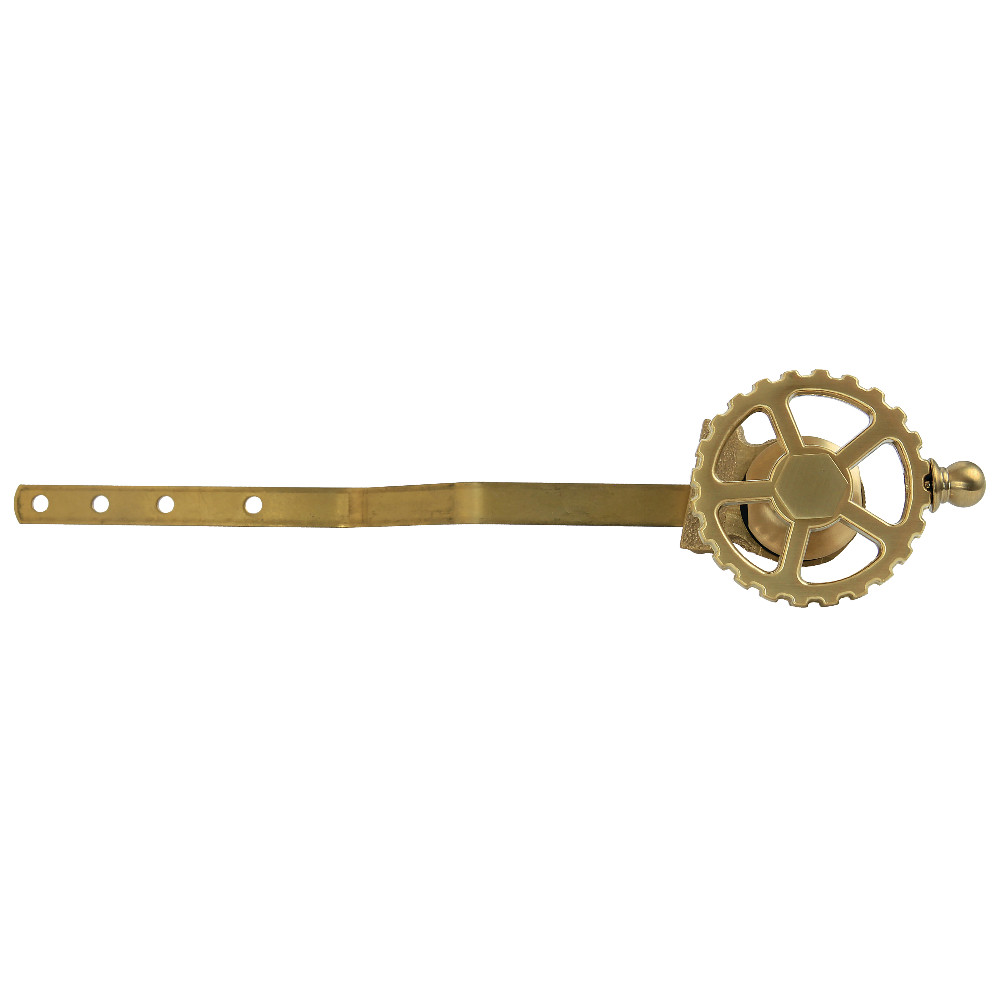 KTCG7 Fuller Front Mount Toilet Tank Lever - Brushed Brass