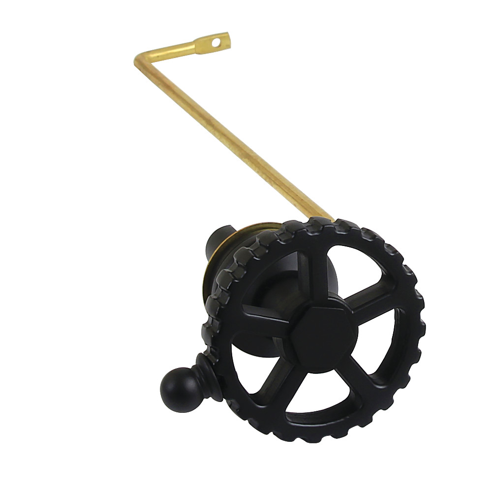 Fuller Side Mount Toilet Tank Lever - Matte Black - Durable Metal Construction