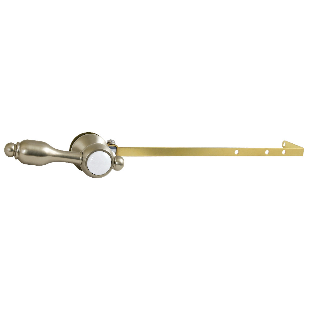Tudor Toilet Tank Lever - Brushed Nickel - Front/Side Mount - Elegant Design