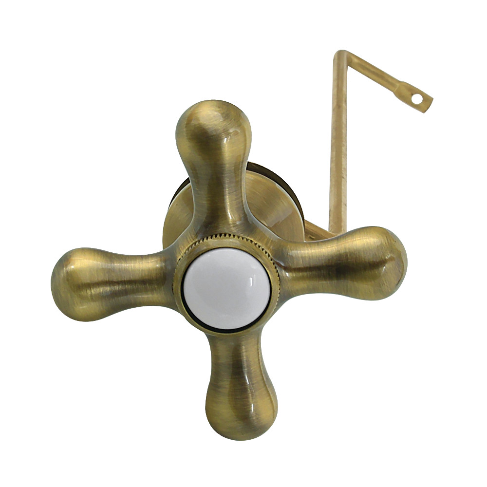 Victorian Toilet Tank Lever - Antique Brass - Side Mount - Elegant Design