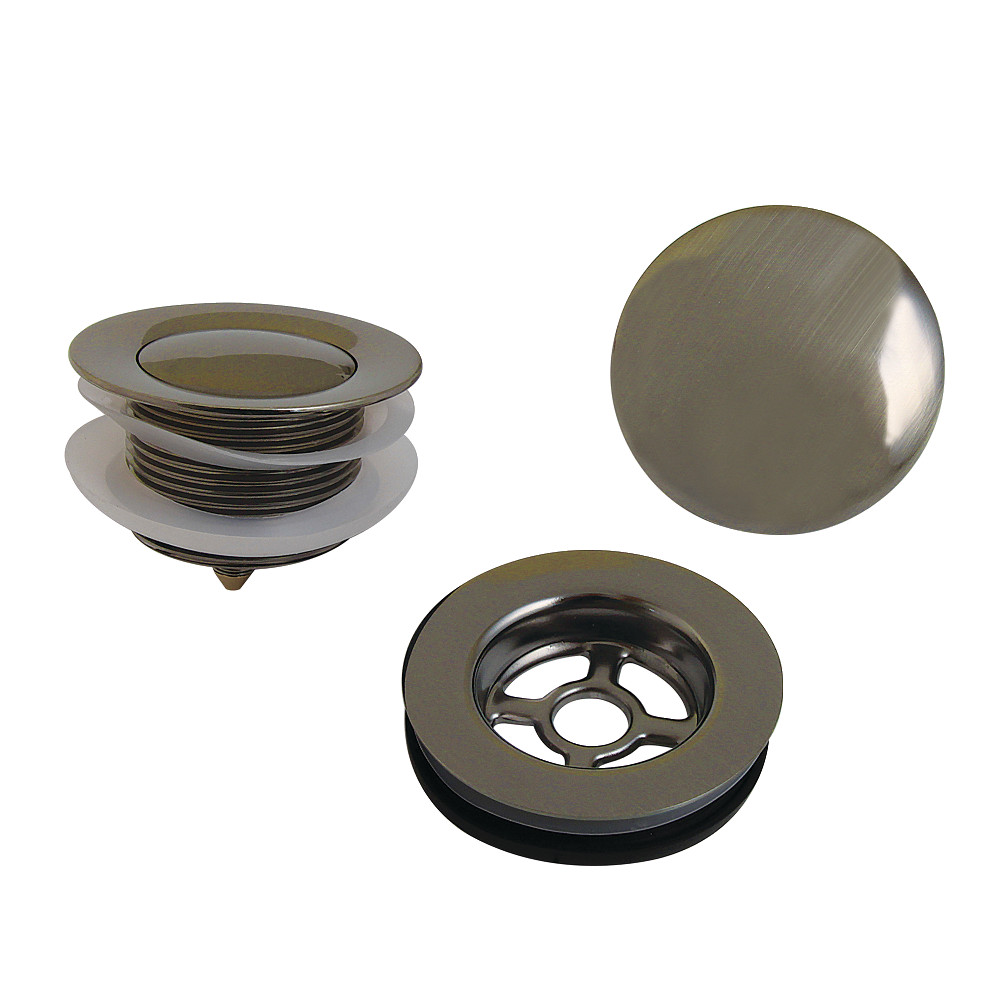 Toe Touch Tub Drain Trim Kit - Antique Nickel - 1.5in. Thread - Durable Design