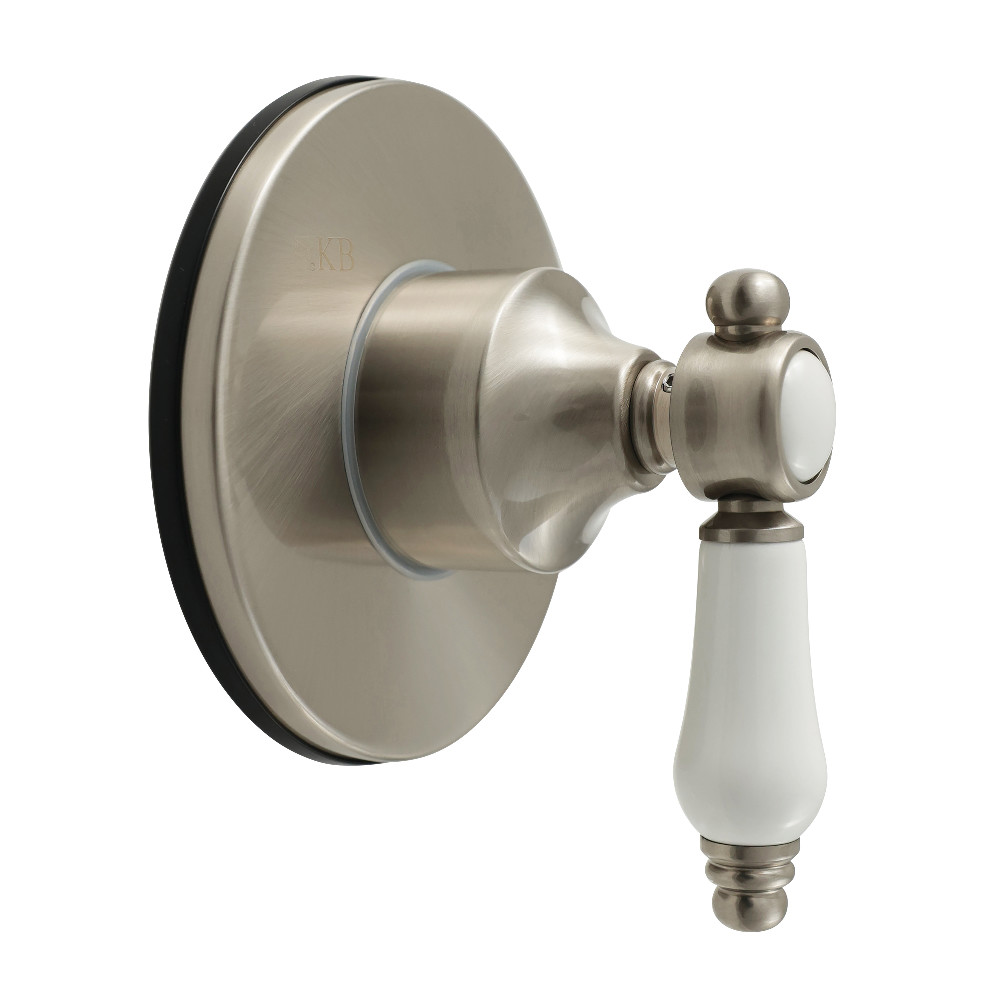 KS4038BPL Bel-Air Single-Handle Six-Way Diverter Valve with Round Trim Kit - Brushed Nickel