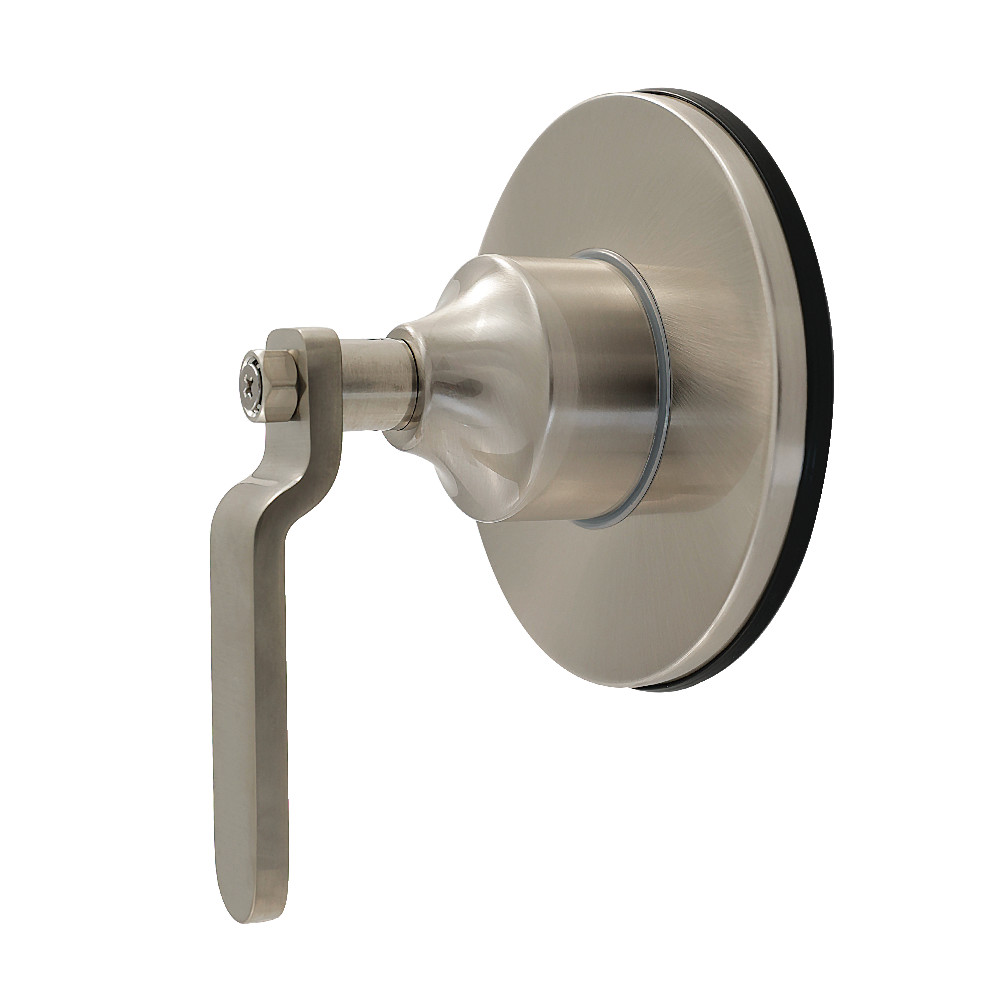 KS4038KL Whitaker Single-Handle Six-Way Diverter Valve with Round Trim Kit - Brushed Nickel