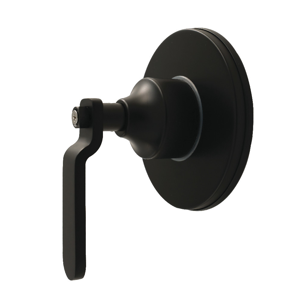 KS4030KL Whitaker Single-Handle Six-Way Diverter Valve with Round Trim Kit - Matte Black