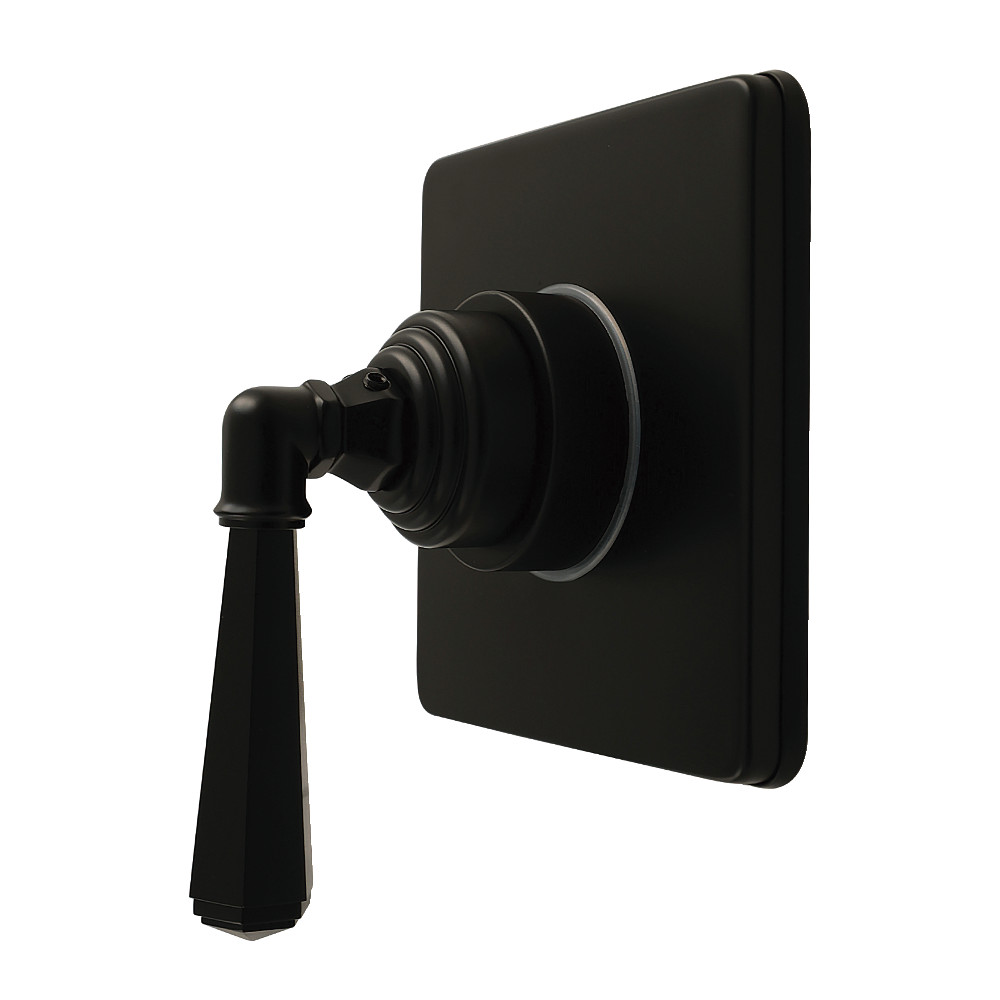 KS4040HL Metropolitan Single-Handle Six-Way Diverter Valve with Square Trim Kit, Matte Black