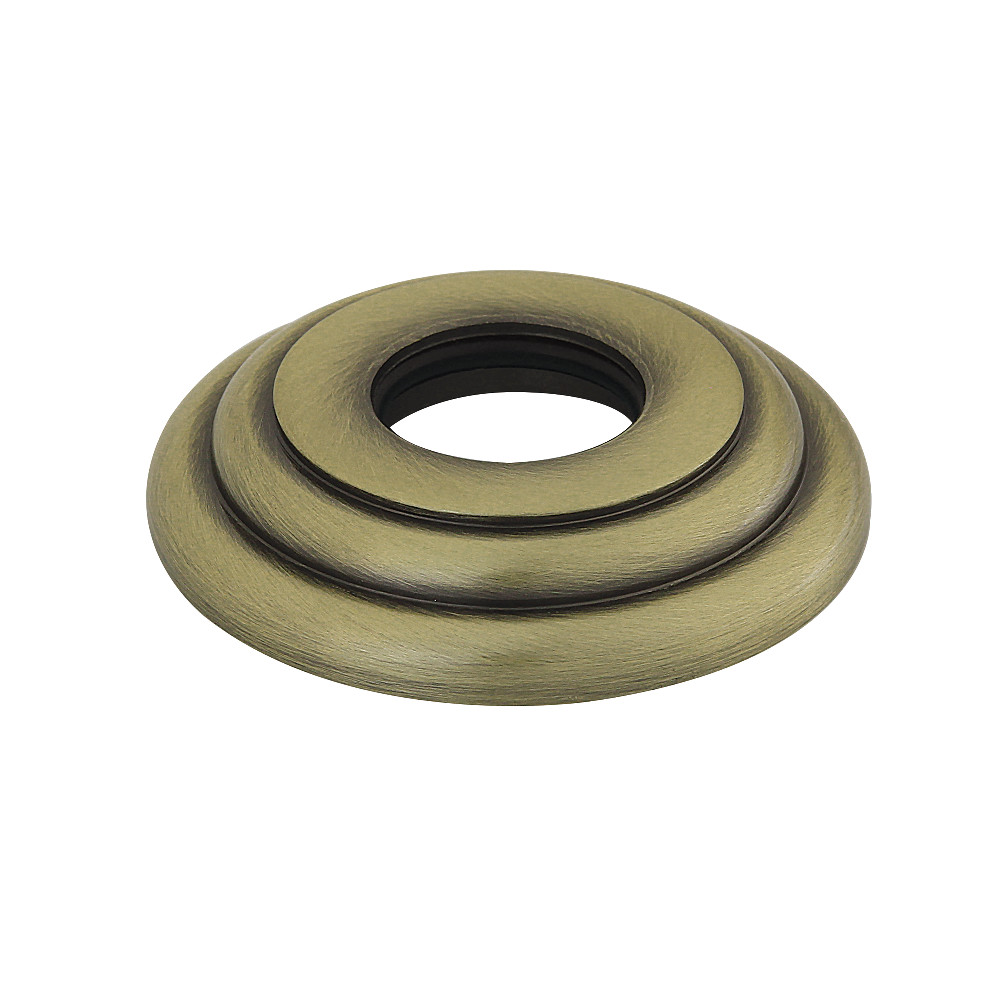 Round Shower Arm Flange - Antique Brass - 2.18 in. - Elegant Design
