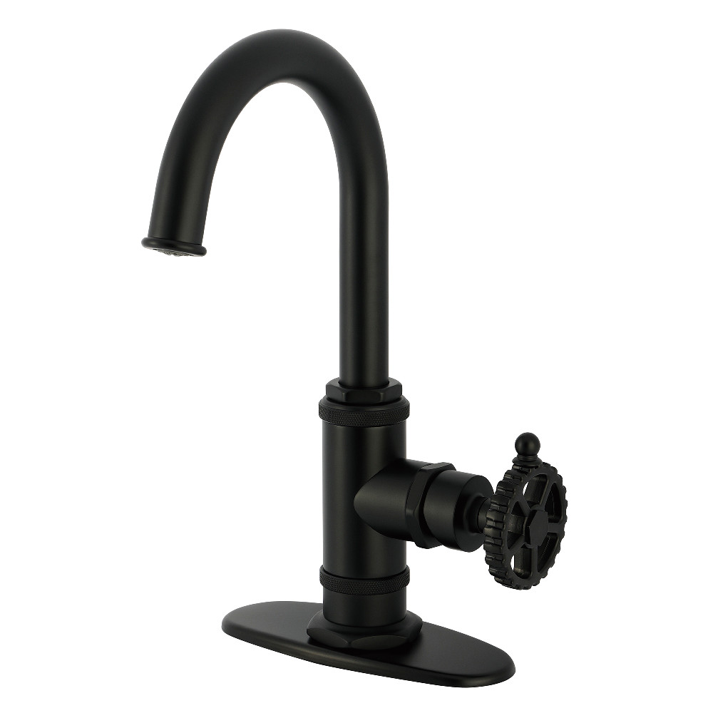 Picture of Kingston Brass KSD8500CG Fuller Single-Handle Bar Faucet - Matte Black