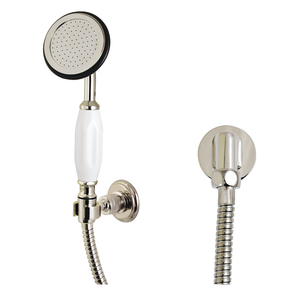 KX10206SE 8.43 x 3.06 x 3 in. Vintage Hand Shower Kit, Polished Nickel