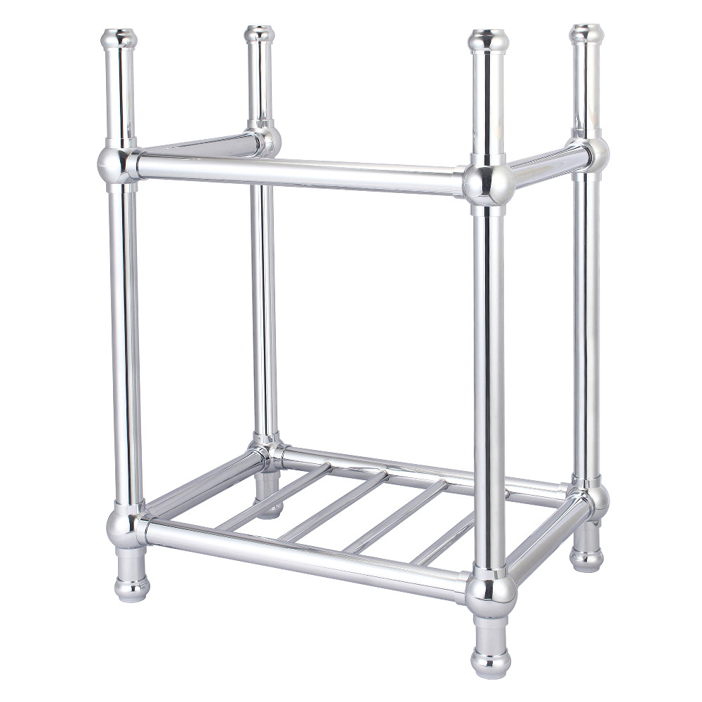 XBH2317331 Brass Console Sink Legs - Polished Chrome