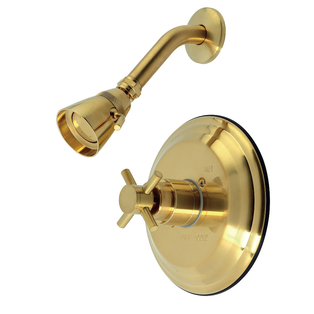 KB2637DXSO 7.12 x 7.5 x 7.5 in. Concord Single-Handle Pressure Balanced Shower Faucet - Brushed Brass