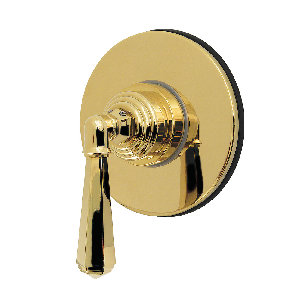 KS4032HL 4.31 x 4.06 x 50.34 in. Metropolitan Single-Handle Six-Way Diverter Valve with Round Trim Kit - Polished Brass