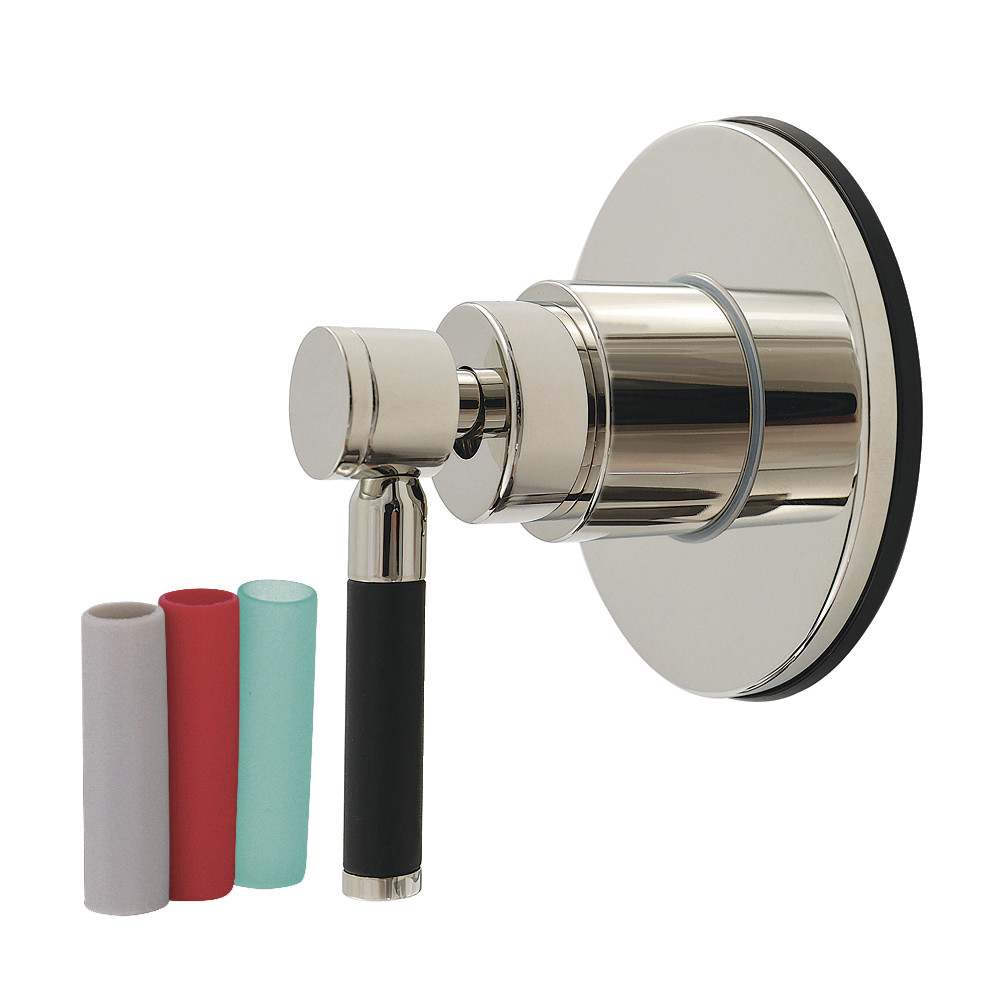 KS4036DKL Kaiser Single-Handle Six-Way Diverter Valve with Round Trim Kit - Polished Nickel
