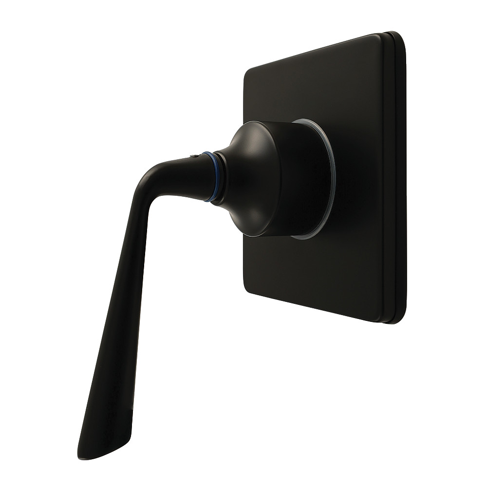 KS4040ZL Silver Sage Single-Handle Six-Way Diverter Valve with Square Trim Kit - Matte Black