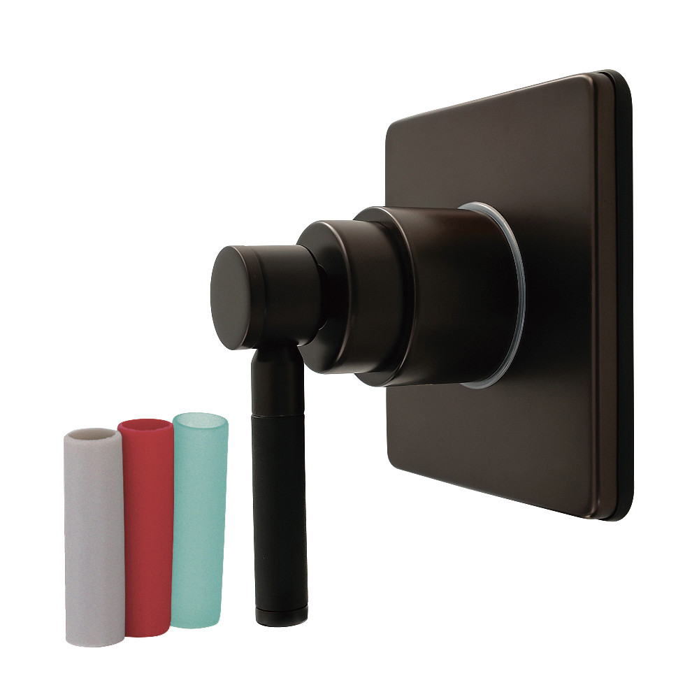 KS4045DKL Kaiser Single-Handle Six-Way Diverter Valve with Square Trim Kit - Oil Rubbed Bronze