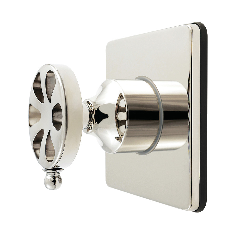 KS4046RX Belknap Single-Handle Six-Way Diverter Valve with Square Trim Kit - Polished Nickel