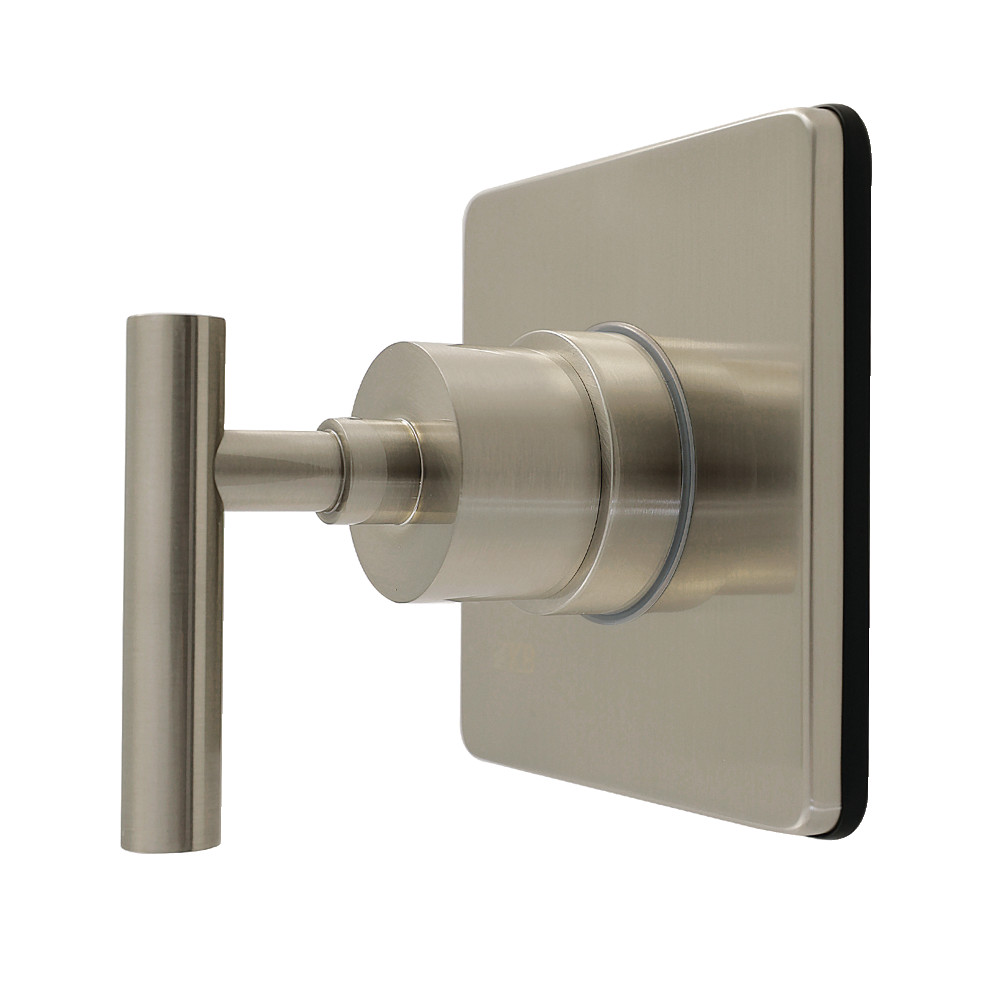 KS4048CML Manhattan Single-Handle Six-Way Diverter Valve with Square Trim Kit - Brushed Nickel