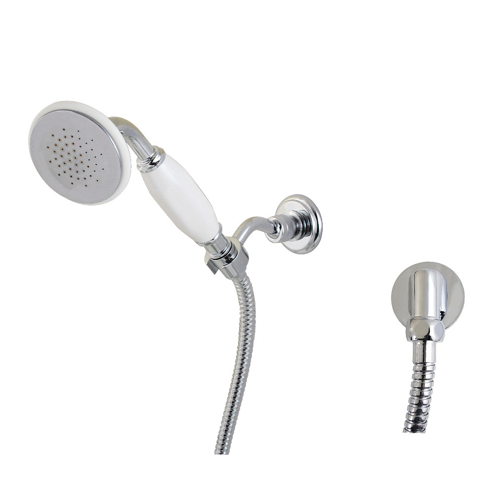 Victorian Hand Shower Kit - Polished Chrome - 59in. Hose - Durable Brass Construction