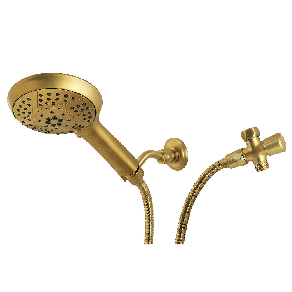 KX1547BD 8.62 x 4.43 x 3.75 in. Vil Bosch Multi-Function Hand Shower Kit - Brushed Brass