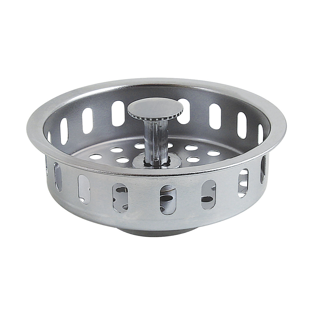 Picture of Kingston Brass KBP2001 Made to Match Kitchen Sink Basket Strainer - Polished Chrome