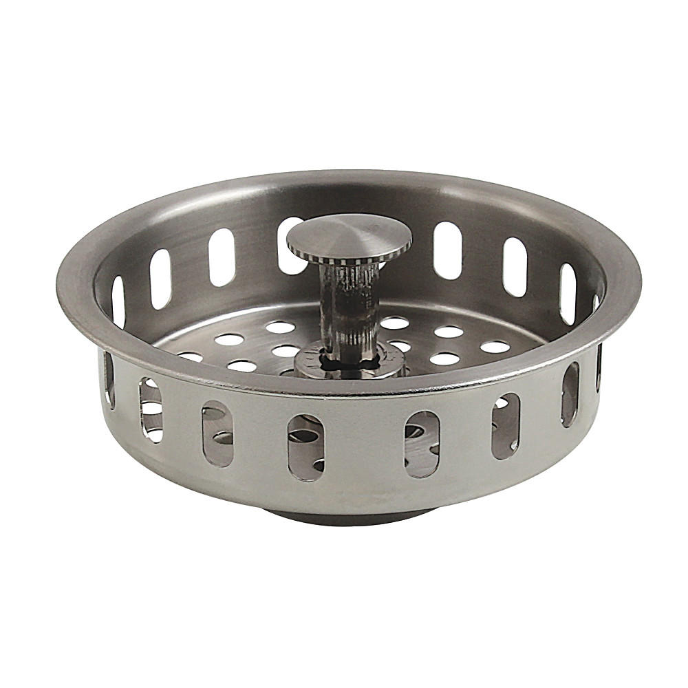 Picture of Kingston Brass KBP2008 Made to Match Kitchen Sink Basket Strainer - Brushed Nickel