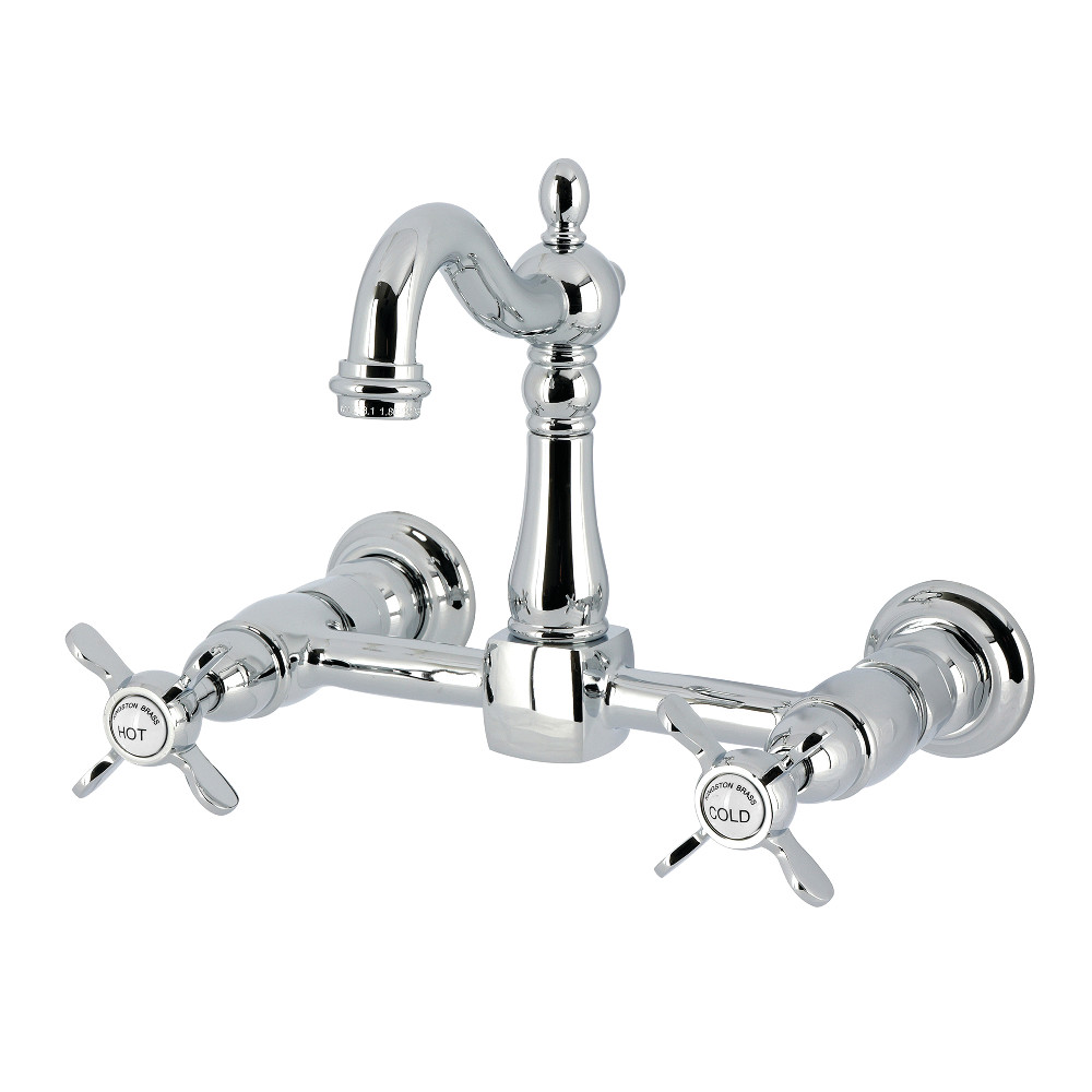 Picture of Kingston Brass KS2441BEX 10.25 x 8 x 6.68 in. Essex Bridge Kitchen Faucet - Polished Chrome