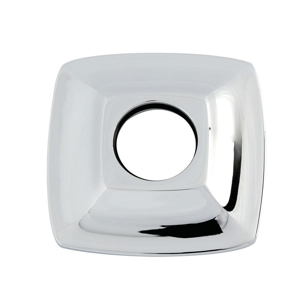 K110F1SQ Gehry Rounded Square Shower Arm Flange - Polished Chrome