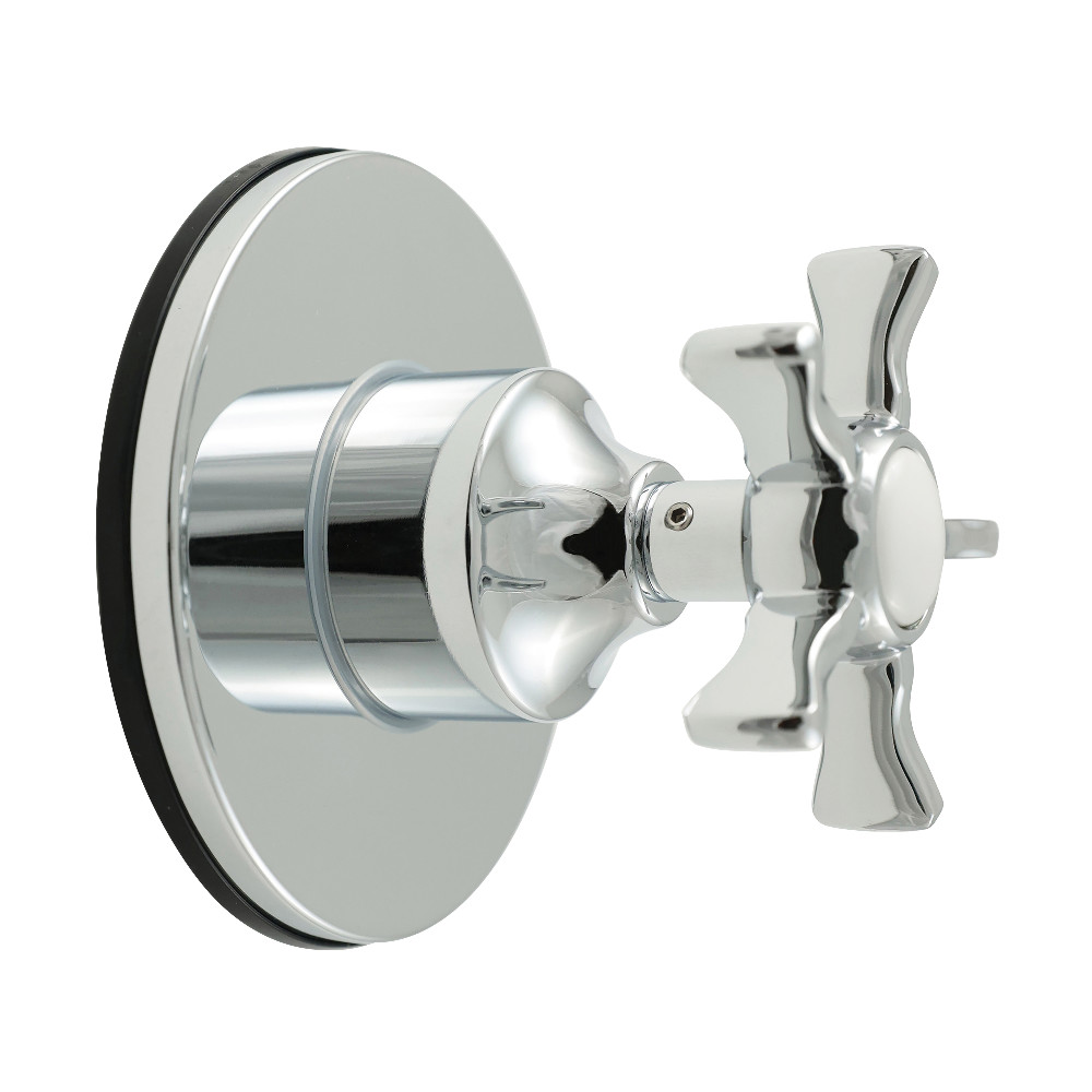 KS3031NX Hamilton Single-Handle Three-Way Diverter Valve with Round Trim Kit - Polished Chrome