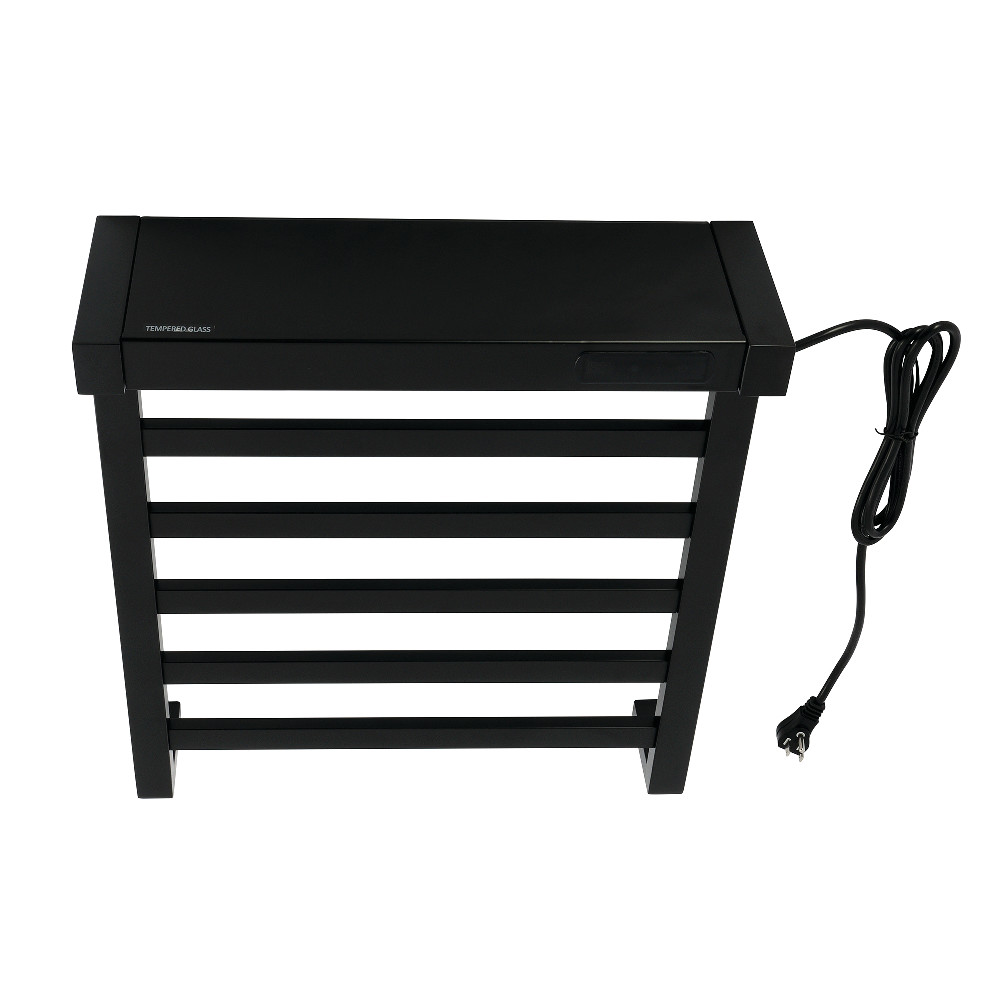 DTC182030 Markus Wall Mount Plug-In Towel Warmer - Matte Black