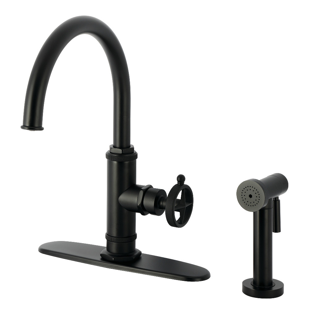 KSD2430RNK Levante Single-Handle Kitchen Faucet - Matte Black