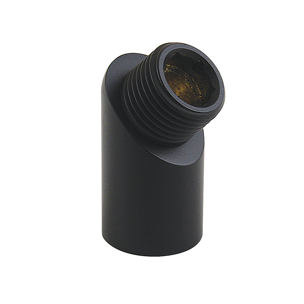 K220M0 Shower Scape Wall Mount Supply Elbow - Matte Black