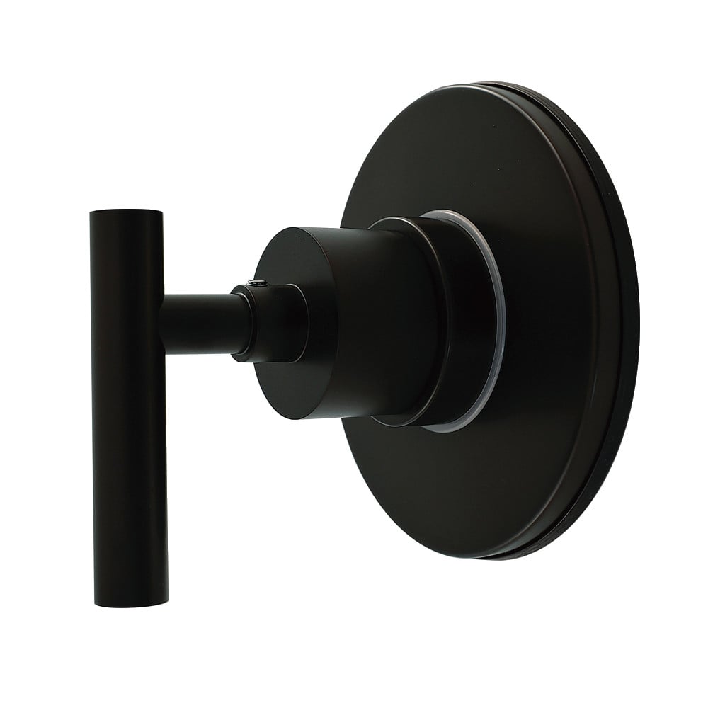 KS4030CML Manhattan Single-Handle Six-Way Diverter Valve with Round Trim Kit - Matte Black