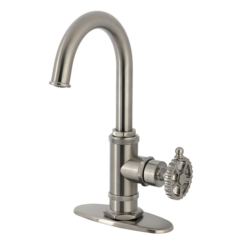Picture of Kingston Brass KSD8508CG Fuller Single-Handle Bar Faucet - Brushed Nickel