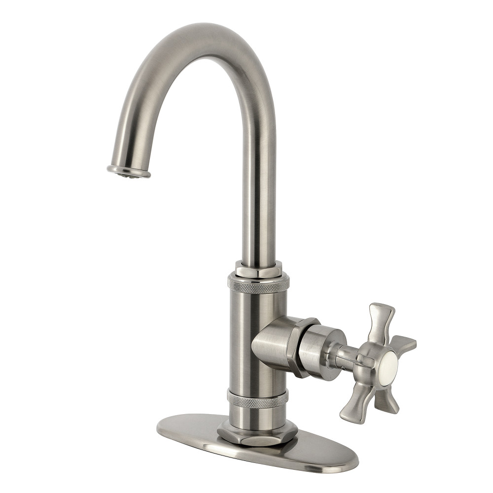Picture of Kingston Brass KSD8508NX Hamilton Single-Handle Bar Faucet - Brushed Nickel