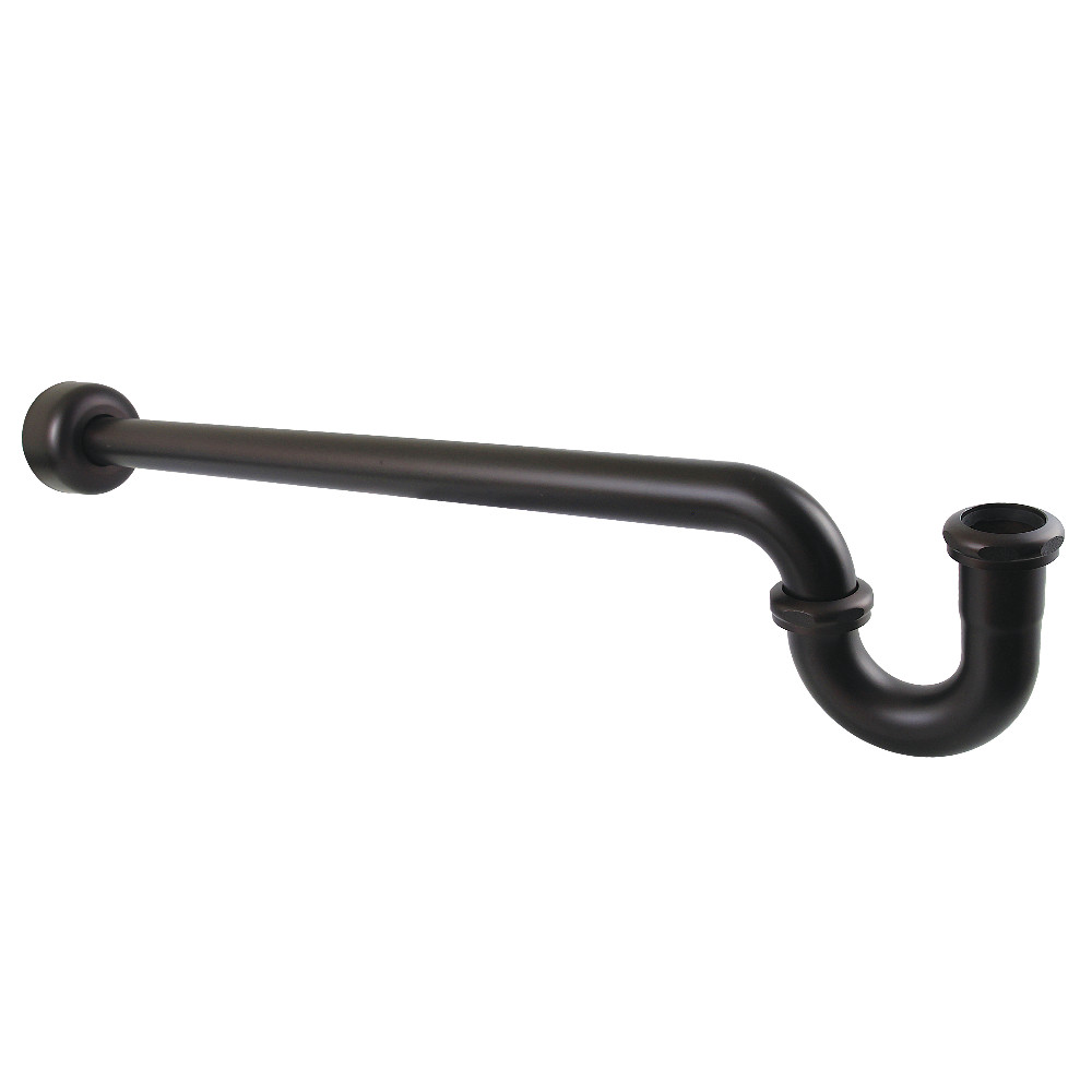 Decorative P-Trap - Oil Rubbed Bronze - 24 in. Length - Durable Brass