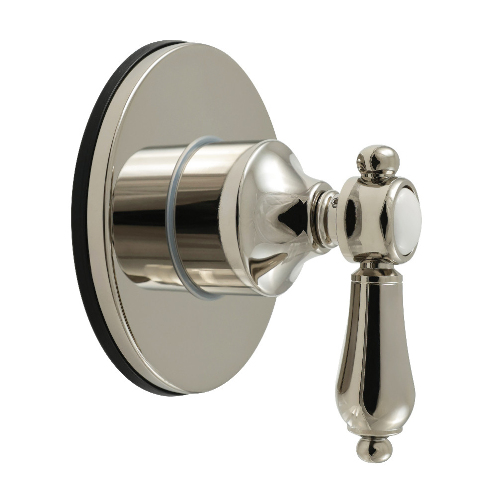 Heirloom Diverter Valve with Round Trim - Polished Nickel - Brass Construction