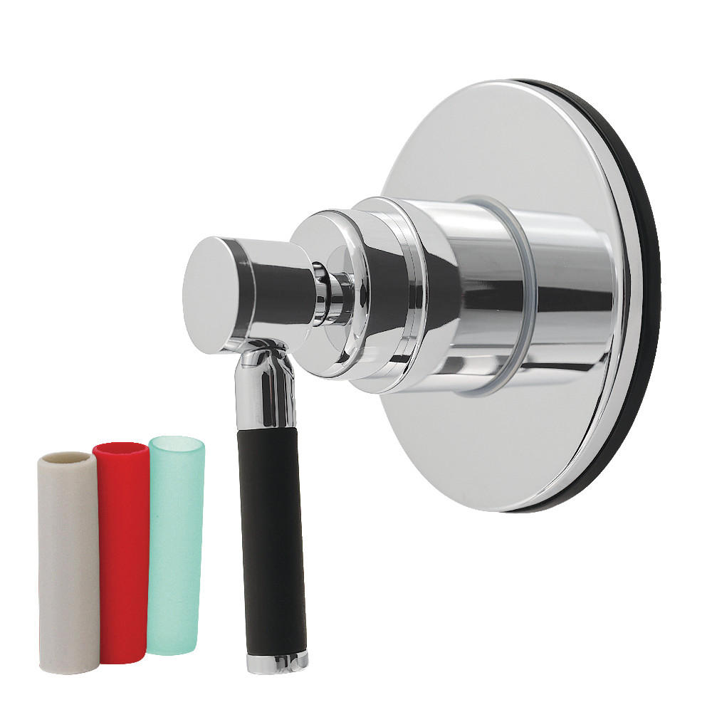 KS4031DKL Kaiser Single-Handle Six-Way Diverter Valve with Round Trim Kit - Polished Chrome