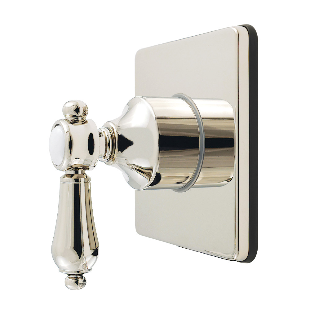 KS4046BAL Heirloom Single-Handle Six-Way Diverter Valve with Square Trim Kit - Polished Nickel