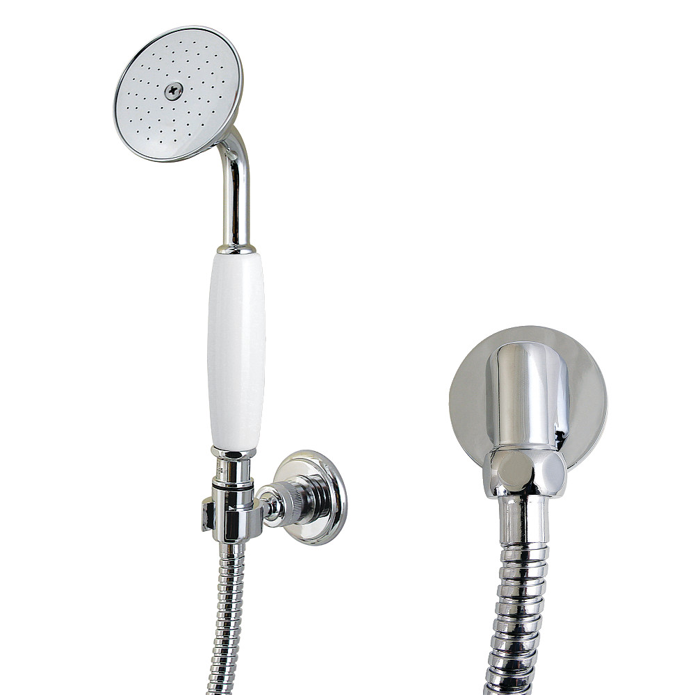 Victorian Hand Shower Kit - Polished Chrome - 9.25in. x 2.75in. x 3in. - Durable Design